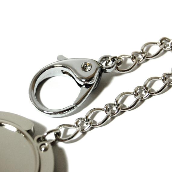 バッグハンガー デコ バックハンガー キーホルダー チャーム レディース スワロフスキー クリップ デコ用 バックフック シルバー シンプの通販はau Pay マーケット オリジナルアクセサリーamanogawa