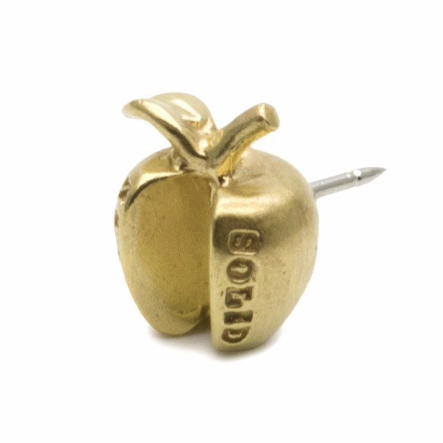 リンゴ アップル 果物 フルーツ ブローチ タックピン ピンバッジ 真鍮 メンズ レディース ユニーク 人気 おしゃれ ブランド Solid Designの通販はau Pay マーケット オリジナルアクセサリーamanogawa