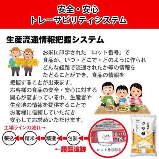 20キロ　令和4年産　20kg　国内産　米　マーケット－通販サイト　マーケット　白米　送料無料　グッドモバイル　おこめ　宮城県産　単一原料米　ブランド米　国産の通販はau　つや姫　au　PAY　お米　精米　5kg×4袋　PAY