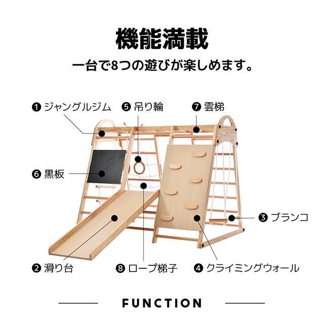 大型遊具 ジャングルジム 折り畳み収納 黒板付き 滑り台 室内 天然木 耐荷重60kg 室内ジム 遊具 室内遊具 すべり台 屋内 家庭用 子供  キッズ男の子 女の子 コンパクト 2歳~6歳 おもちゃ 誕生日 プレゼントの通販はau PAY マーケット - ヘルツ | au PAY  マーケット－通販サイト