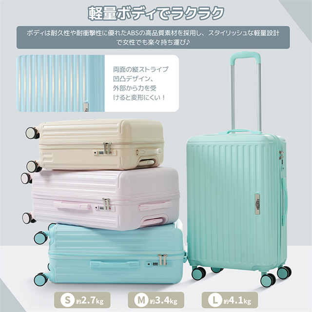 スワニークロコダイル風デザイン キャリーケース 中型