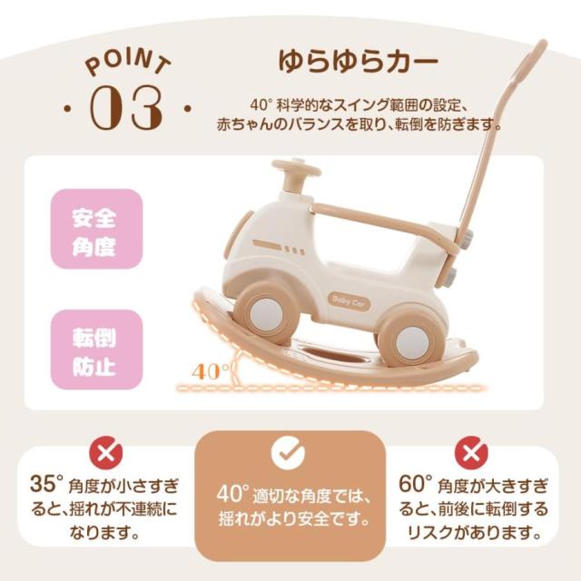 「クーポン配布中」滑り台 すべり台 木馬 乗り物 5in1 すべりだい スライダー トランポリンカー ゆらゆらカー スクーター バランスボード 室内 遊具 キッズ 子供 誕生日 プレゼント クリスマス ギフト_7