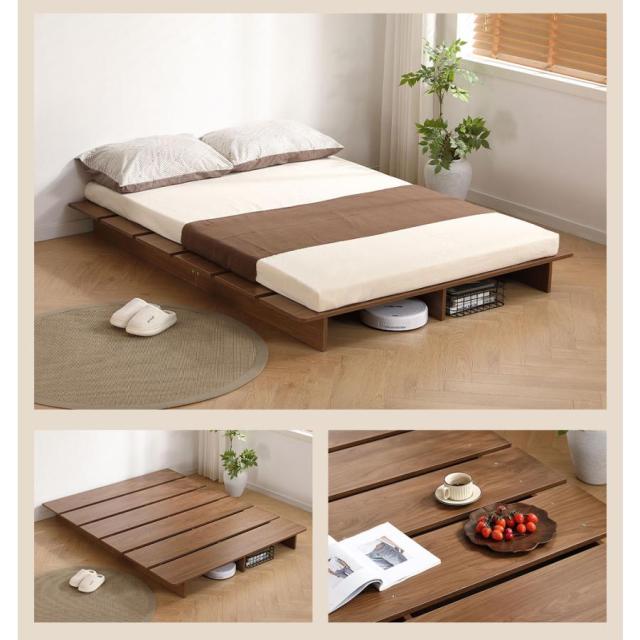 クーポン配布中」SS 幅100cm ベッド ローベッド ステージベッド
