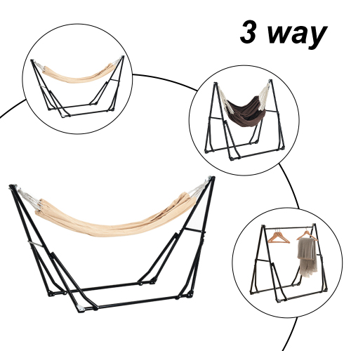 新品　3WAY自立式ポータブルハンモック スタンド ハンガーロッド SFF-40 3WAY自立式ポータブルハンモック スタンド＆ハンガーロッド SFF