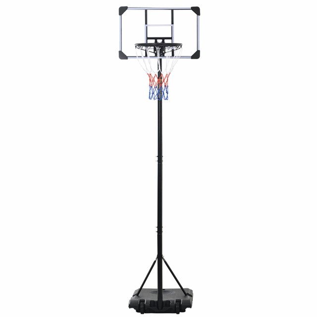 バスケットゴール 屋外 179～270cm 高さ12段調節 ミニバス対応 ゴール