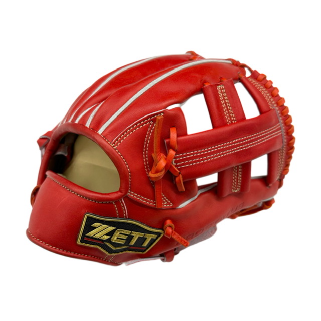 型付け無料・グラブ刺繍2ヶ所無料(単色)・グラブ袋刺繍無料(単色