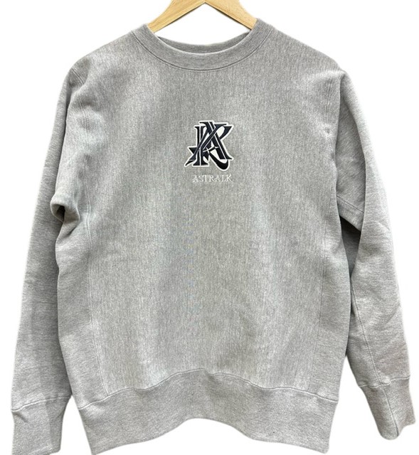 アストラル・ケイ(ASTRAL・K) 裏起毛 ヘビーウェイト オリジナルトレーナー 12.4oz AKTRAINER-GRAYの通販は