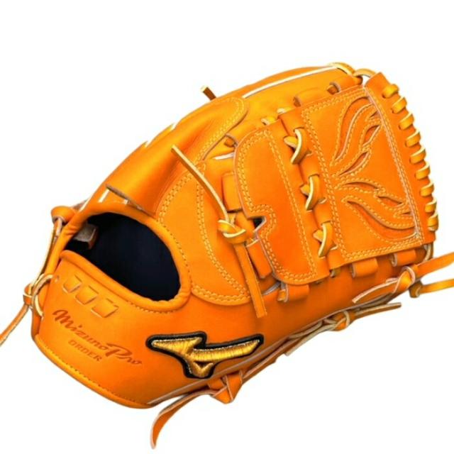 【型付/グラブ/袋/刺繍無料】 ミズノ(MIZUNO) BSSショップ限定 ミズノプロ 硬式グラブ投手 HAGAJAPAN スポコバオリジナル 1AJGH72250-542T 前田健太 クラウン5D [ 型付け無料 硬式グラブ刺繍2ヶ所・グラブ袋刺繍無料(単色のみ)※縁取り・影付きの場合、1ヶ所+(税込)]