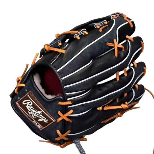 【型付/グラブ刺繍無料】 ローリングス(Rawlings) 硬式 PRO PREFERRED Wizard #02 Embossed GH4FPW2B87MG 外野手用 左投げRH [ 型付け無料 硬式グラブ刺繍2ヶ所無料(単色のみ)※縁取り・影付きの場合、1ヶ所+(税込)]_2