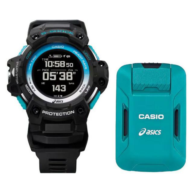 カシオ(CASIO) G-SHOCK（Gショック）スポーツライン ASICSモデル 心拍計+GPS機能搭載モデル GSR-H1000AS-SETの通販は