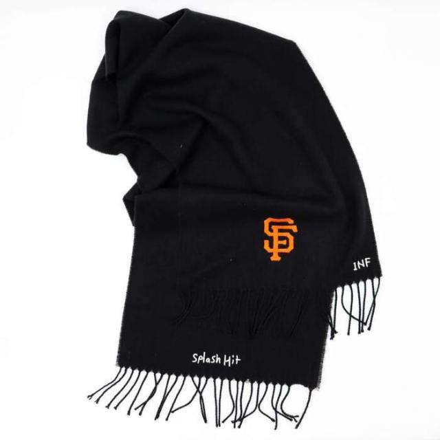 エムエルビー(MLB) STITCH LOGO MUFF - SOLID MLB-202-Giants BLACK