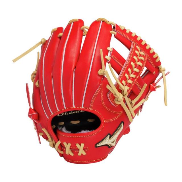 【型付/グラブ刺繍無料】 ミズノ(MIZUNO) 軟式グラブ グローバルエリート プロフェッショナルセレクション 内野手用 1AJGR32213-7080 [ 型付け無料 軟式グラブ刺繍1ヶ所無料(単色のみ)※縁取り・影付きの場合、1ヶ所+1100円(税込)]