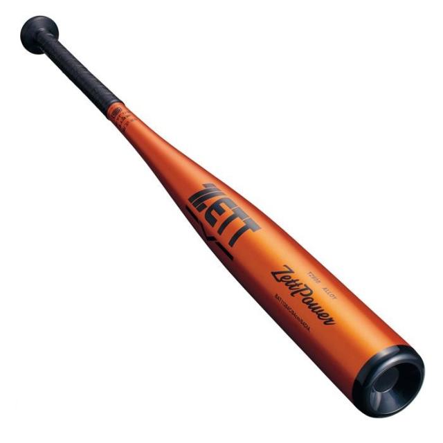 ゼット(ZETT) 硬式野球 金属製バット ZETTPOWER オレンジゴールド BAT11383C-5601