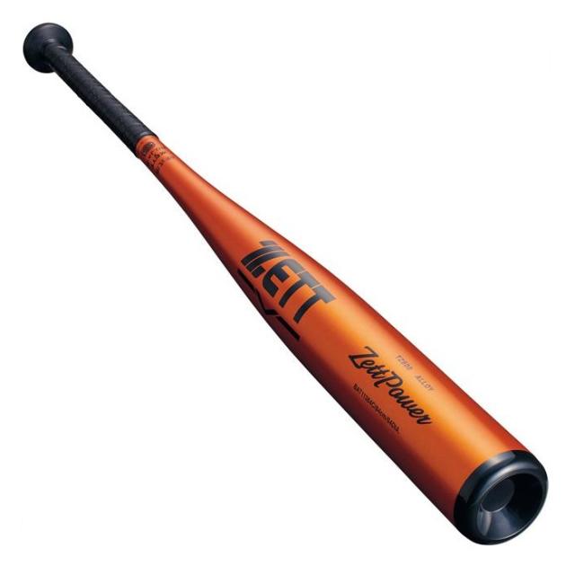 ゼット(ZETT) 硬式野球 金属製バット ZETTPOWER オレンジゴールド BAT11384C-5601
