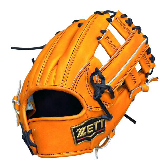 限定今宮モデル ZETT プロステイタス軟式グローブ オリジナルオレンジ