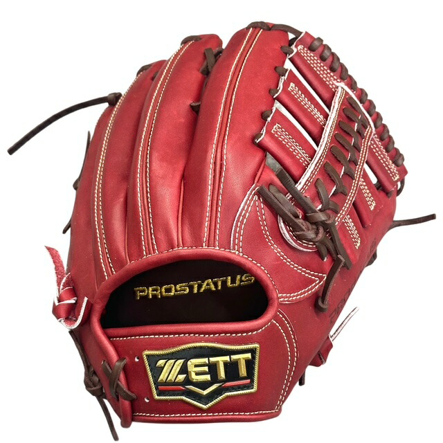 【型付/グラブ/袋/刺繍無料】 ゼット(ZETT) プロステイタス 硬式オーダーグラブ スポコバオリジナル 680型 BPGPRO ユーティリティ ボルドー [ 型付け無料 硬式グラブ刺繍2ヶ所・グラブ袋刺繍無料(単色のみ)※縁取り・影付きの場合、1ヶ所+1100円(税込)]