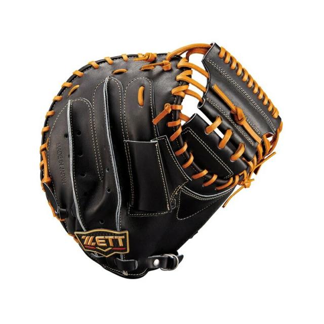 新品】ZETT 硬式キャッチャーミット ほとんど新品】ZETT 硬式