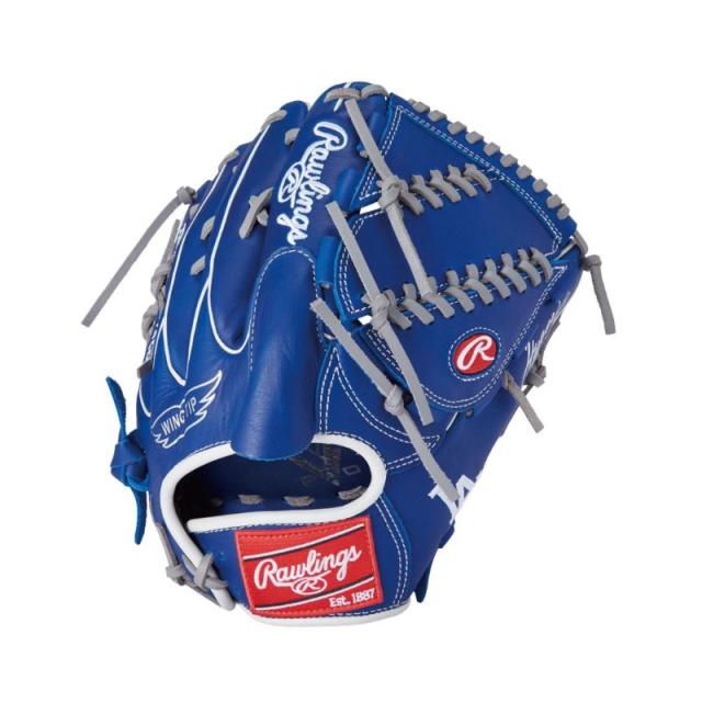 【型付無料】 ローリングス(Rawlings) 軟式グラブ HYPER TECH MLB 投手用 GR5HTMA15W-LAD