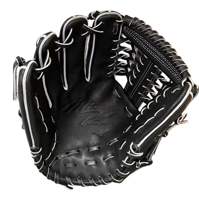 【型付/グラブ/袋/刺繍無料】 ミズノ(MIZUNO) MizunoPro 硬式グラブ MP 限定モデル 右投用 左投用 オールラウンド用 1AJGH33200-09 [ 型付け無料 硬式グラブ刺繍2ヶ所・グラブ袋刺繍無料(単色のみ)※縁取り・影付きの場合、1ヶ所+(税込)]_3