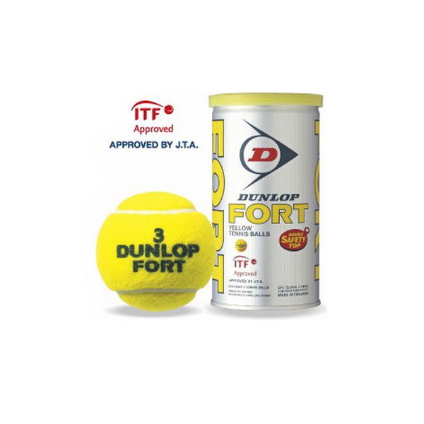 ダンロップ(DUNLOP) 硬式テニスボール FORT(フォート)[2個入](1缶/2球)の通販はau PAY マーケット - スポーツコバヤシ