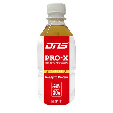 DNS(ディーエヌエス) Pro-X(プロエックス) アップル風味 1箱(24本入り) プロテインドリンク