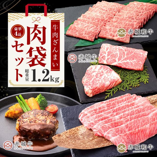 肉 セット 牛肉 ざんまい 肉袋 セット 冷凍 すき焼き しゃぶしゃぶ 焼肉 ステーキ ハンバーグ セット