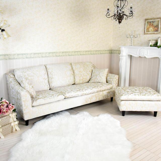 ソファ ソファー 3人掛け 白 カウチソファ ホワイト ソファセット