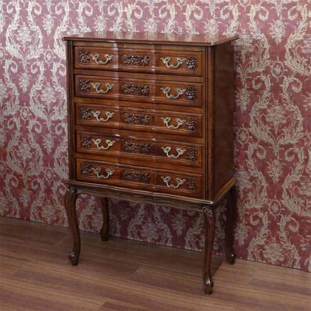 クラウディオ 5段チェスト クラシック アンティーク シンプル ブラウン チェスト イタリア製 おしゃれ かわいい 5段 収納 箪笥 北欧 猫脚 木 木製 完成品 送料無料 RE8-240の通販は クラウディオ 5段チェスト クラシック アンティーク シンプル ブラウン チェスト イタリア製 おしゃれ かわいい 5段 収納 箪笥 北欧 猫脚 木 木製 完成品 送料無料 RE8-240の通販は