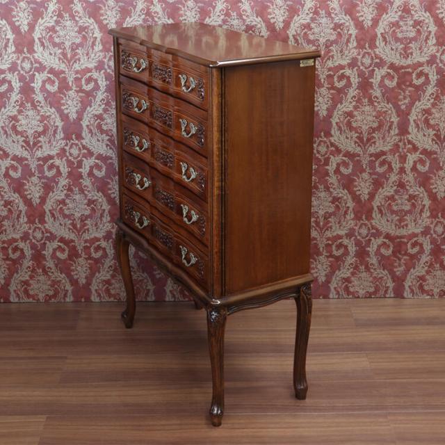 クラウディオ 5段チェスト クラシック アンティーク シンプル ブラウン チェスト イタリア製 おしゃれ かわいい 5段 収納 箪笥 北欧 猫脚 木 木製 完成品 送料無料 RE8-240の通販は クラウディオ 5段チェスト クラシック アンティーク シンプル ブラウン チェスト イタリア製 おしゃれ かわいい 5段 収納 箪笥 北欧 猫脚 木 木製 完成品 送料無料 RE8-240の通販は