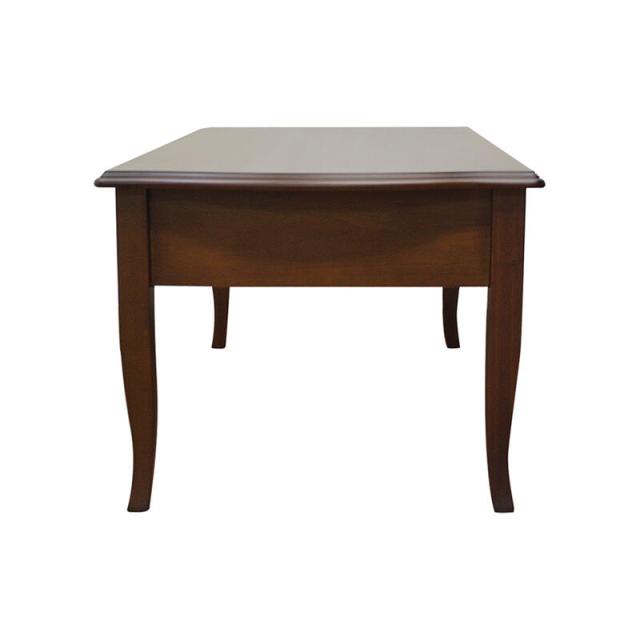 ホワイトクラシックテーブル 引き出し付き 送料込み キズあり 折れ脚