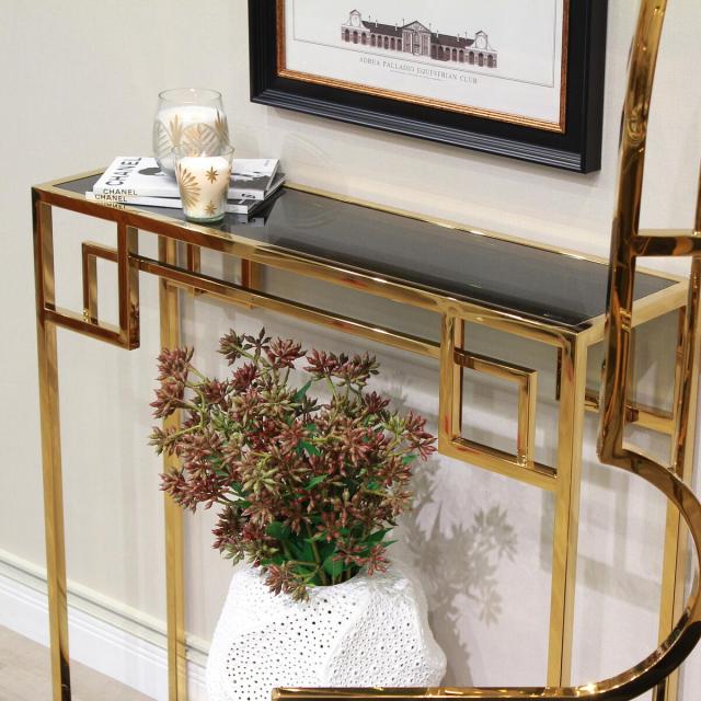 輸入家具　天然大理石使用　『アイアン・コンソールテーブル』　モダンスタイル 輸入家具天然大理石使用『アイアン・コンソールテーブル』モダンスタイル