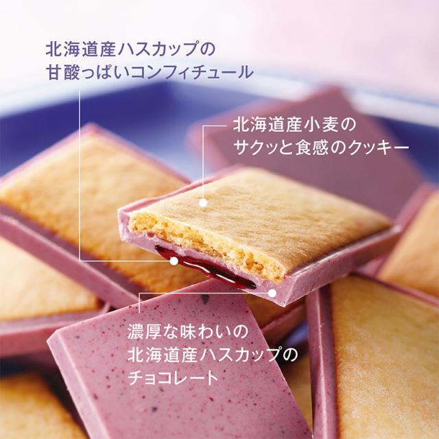 morimoto 北の散歩道【ハスカップ】【8個入×10個】北海道 お土産