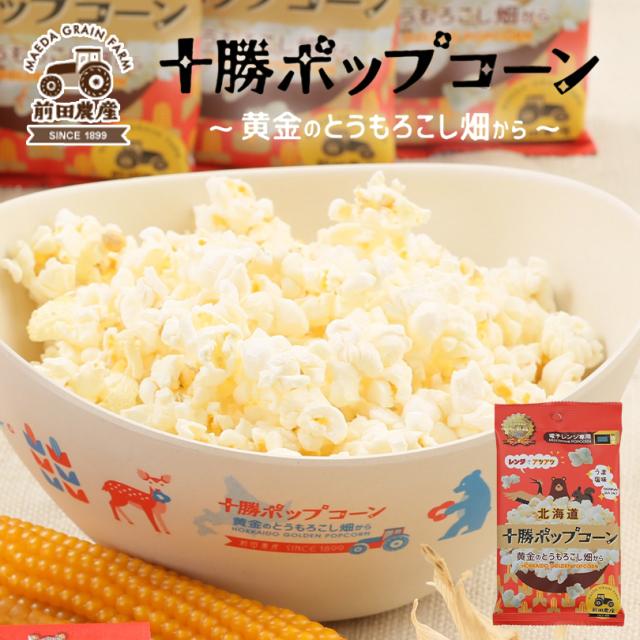 前田農産 十勝ポップコーン うま塩味【56g×6個】北海道 お土産
