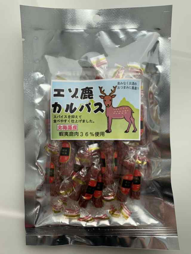 エゾ鹿カルパス 70g 北海道 お土産 珍味 おつまみ 肴 お酒 ビール 焼酎 ワイン ウイスキー 日本酒の通販はau Pay マーケット ちどりや Au Pay マーケット店