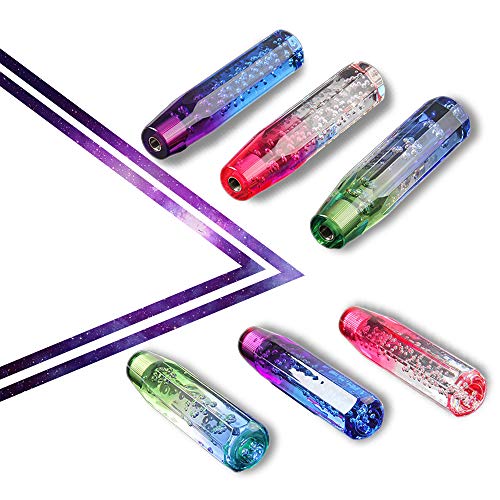 Jinglingkj クリスタルシフトノブ クリスタルギアノブ At Mt 車用 国産車に対応 汎用 カスタム 2種類アダプター付き 青紫 10cmの通販はau Pay マーケット Fumistore