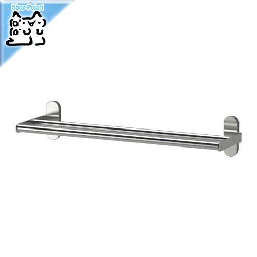 Ikea Original Brogrund タオル掛け ステンレススチール 47 Cmの通販はau Pay マーケット Shop Polori