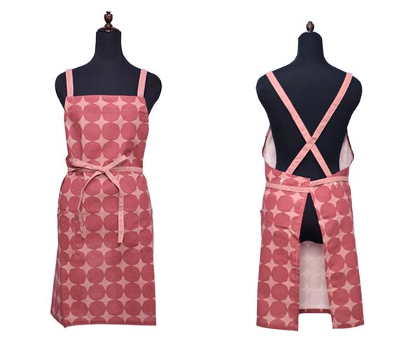 エプロン 幾何学 ダリア 綿100 おしゃれ かわいい エプロン コットン コンパクト 持ち運び キッチン カジュアル 制服 ガーデニング レの通販はau Pay マーケット Goods Kobe