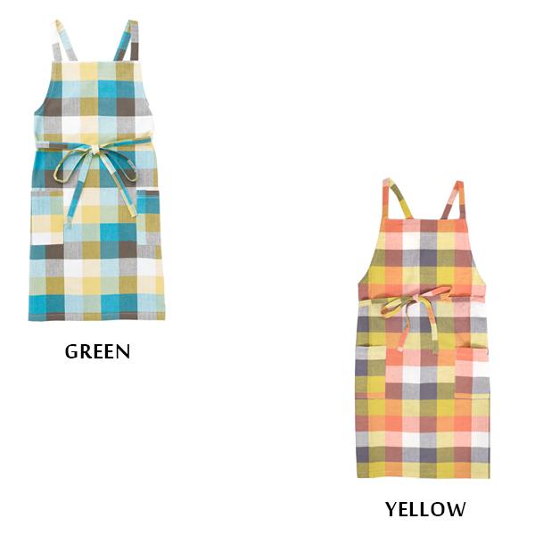 エプロン チェック クロエ 綿100 おしゃれ かわいい 親子 お揃い エプロン コットン 子供 コンパクト 持ち運び キッチン カジュアル 制の通販はau Pay マーケット Goods Kobe