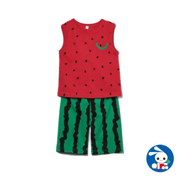 スイカプリントタンクスーツ 80cm 90cm 95cm 男の子 アウトウェア ベビー 上下セット 西松屋 の通販はau Pay マーケット 西松屋キッズ