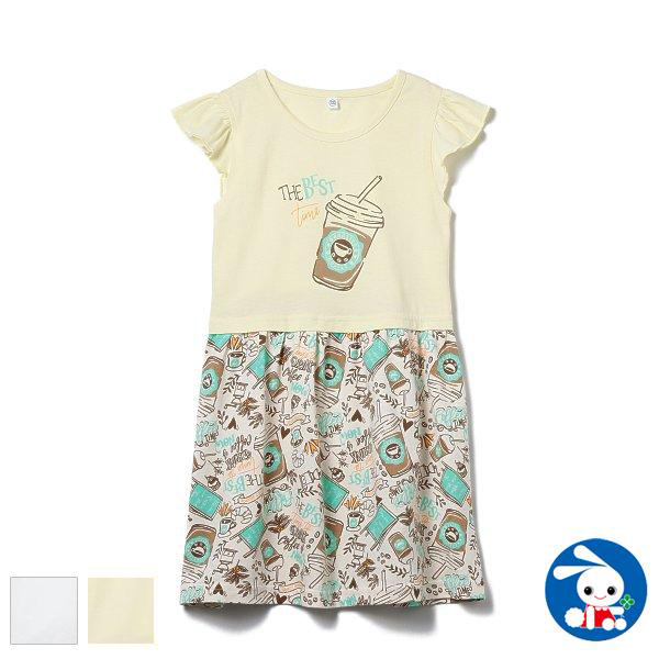 ドリンクプリントワンピース 110cm 1cm 130cm 女の子 ワンピース 女児 子供 子ども こども キッズ 子供服 子ども服 こども服 キッの通販はau Pay マーケット 西松屋キッズ