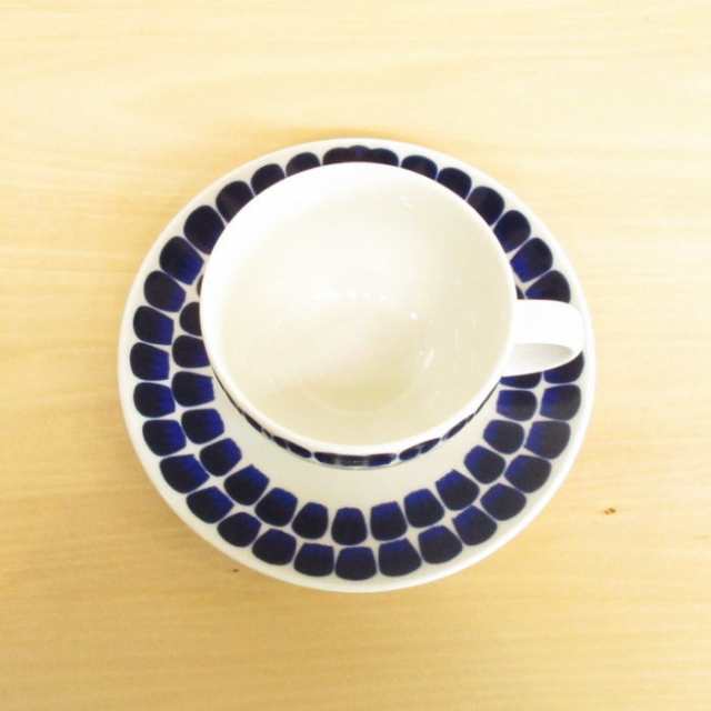 アラビア カップ＆ソーサー 260ml 『24h トゥオキオ コバルトブルー』 北欧 食器 北欧食器 おしゃれ かわいい シンプル 藍色
