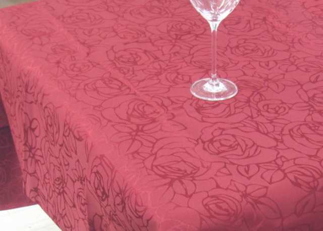 テーブルクロス アロマ 撥水 長方形 140×180cm ローズ柄の通販はau PAY 