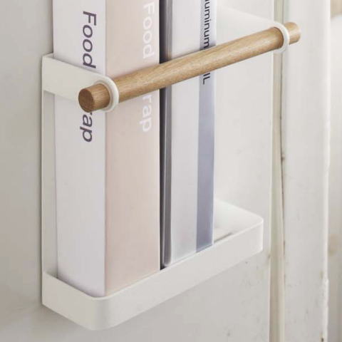 ラップホルダー マグネットラップホルダー トスカ ホワイト おしゃれ ラップ収納 マグネット 山崎実業の通販はau Pay マーケット 北欧雑貨 マット プロヴァンスの風 Wowma店