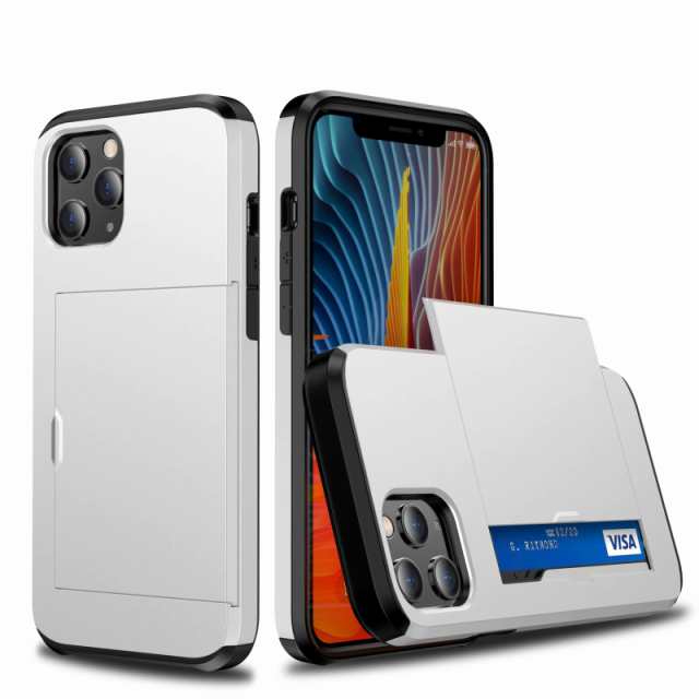 Iphone12 Iphone12mini Iphone12pro Iphone12promax ケース カバー 背面ケース Credit Card Armor Case カード収納 カードホルダの通販はau Pay マーケット Zakka Town Au Pay マーケット店