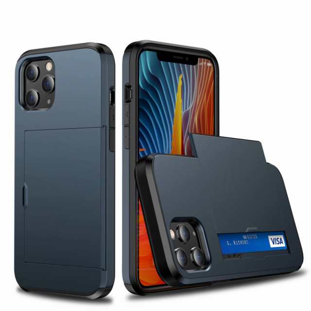 Iphone12mini ケース カバー 背面ケース Credit Card Armor Case カード収納 カードホルダー ハイブリッド 二重構造 耐衝撃 異素材の通販はau Pay マーケット Zakka Town Au Pay マーケット店