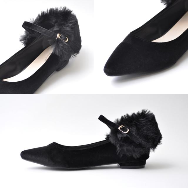 ベロア素材 ポインテッドトゥ パンプス 1cmヒール １センチヒール ローヒール 妊婦靴 パーティー 靴 レディース ブラウン ネイビー ブの通販はau Pay マーケット ブティックコーラン