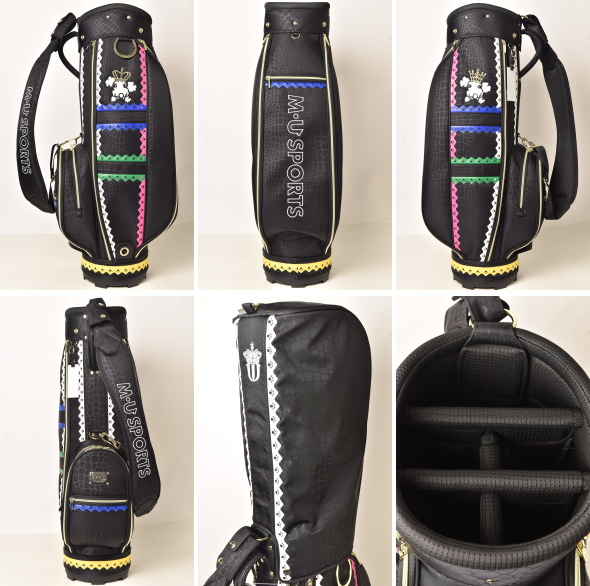 MUスポーツ M・U SPORTS ゴルフ 2024秋冬新作 レディース キャディ