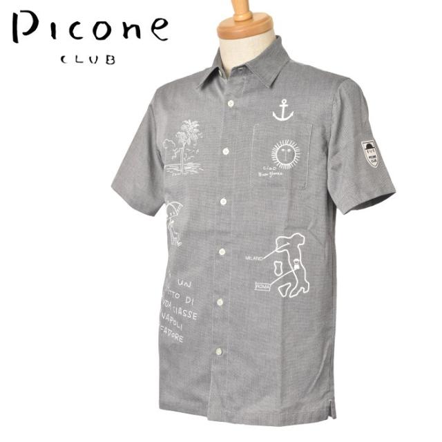 40％OFFセール！ピッコーネ クラブ PICONE CLUB ゴルフ 2024春夏新作 メンズ 半袖シャツ 服 ゴルフウェアの通販は