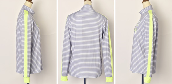 20％OFFセール！アンパスィ and per se ゴルフ 2024春夏新作 レディース 長袖ハイネックシャツ 服 ゴルフウェア_1