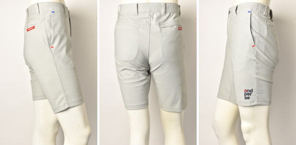 アンパスィ and per se ゴルフ 2024春夏新作 メンズ ハーフパンツ